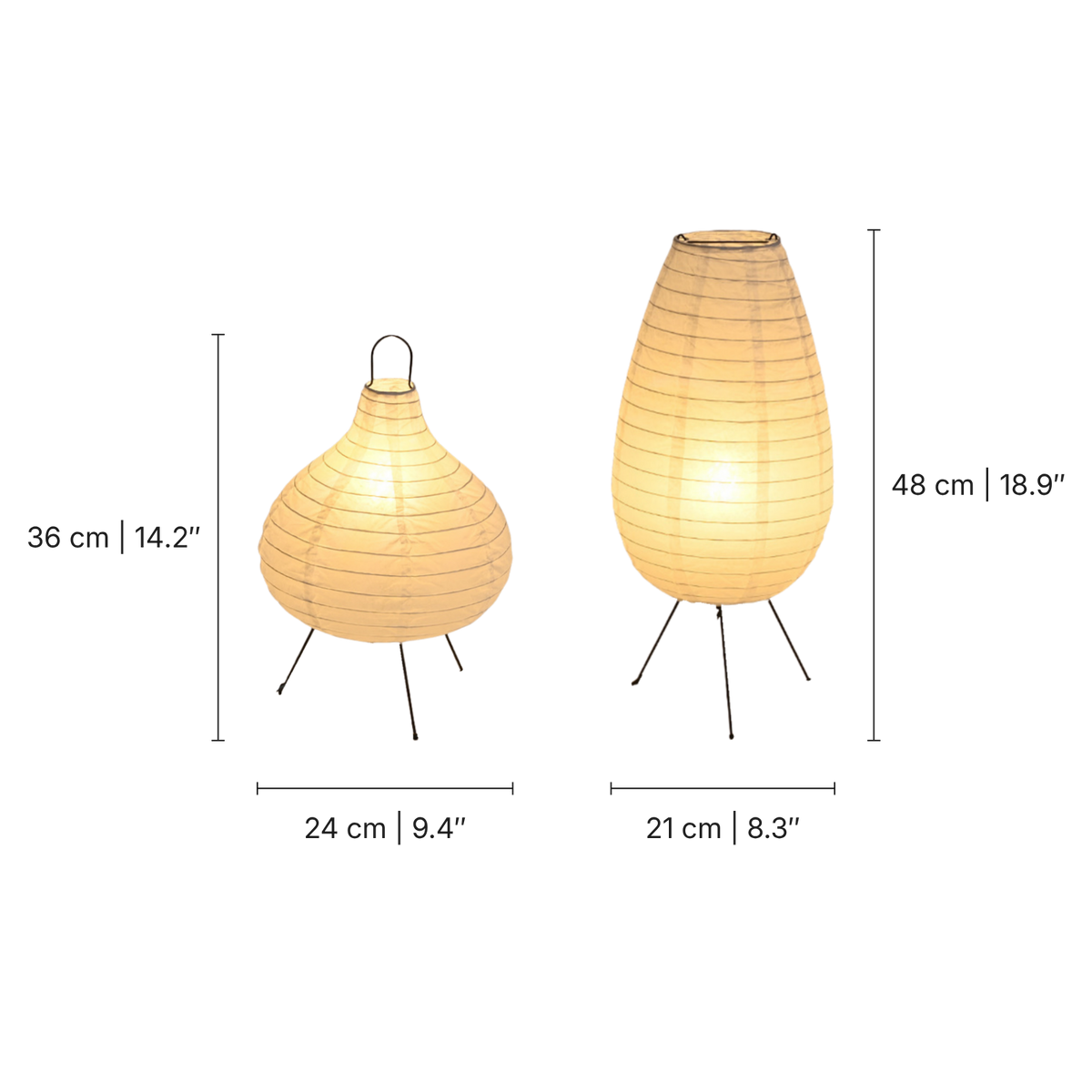 Rice Paper Table Lamp
