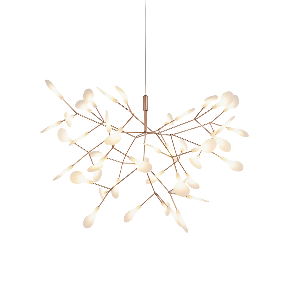Firefly Pendelleuchte in Roségold