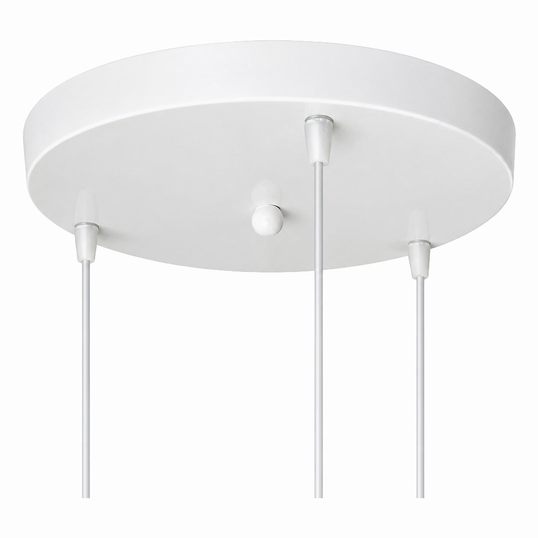 Round ceiling canopy, white
