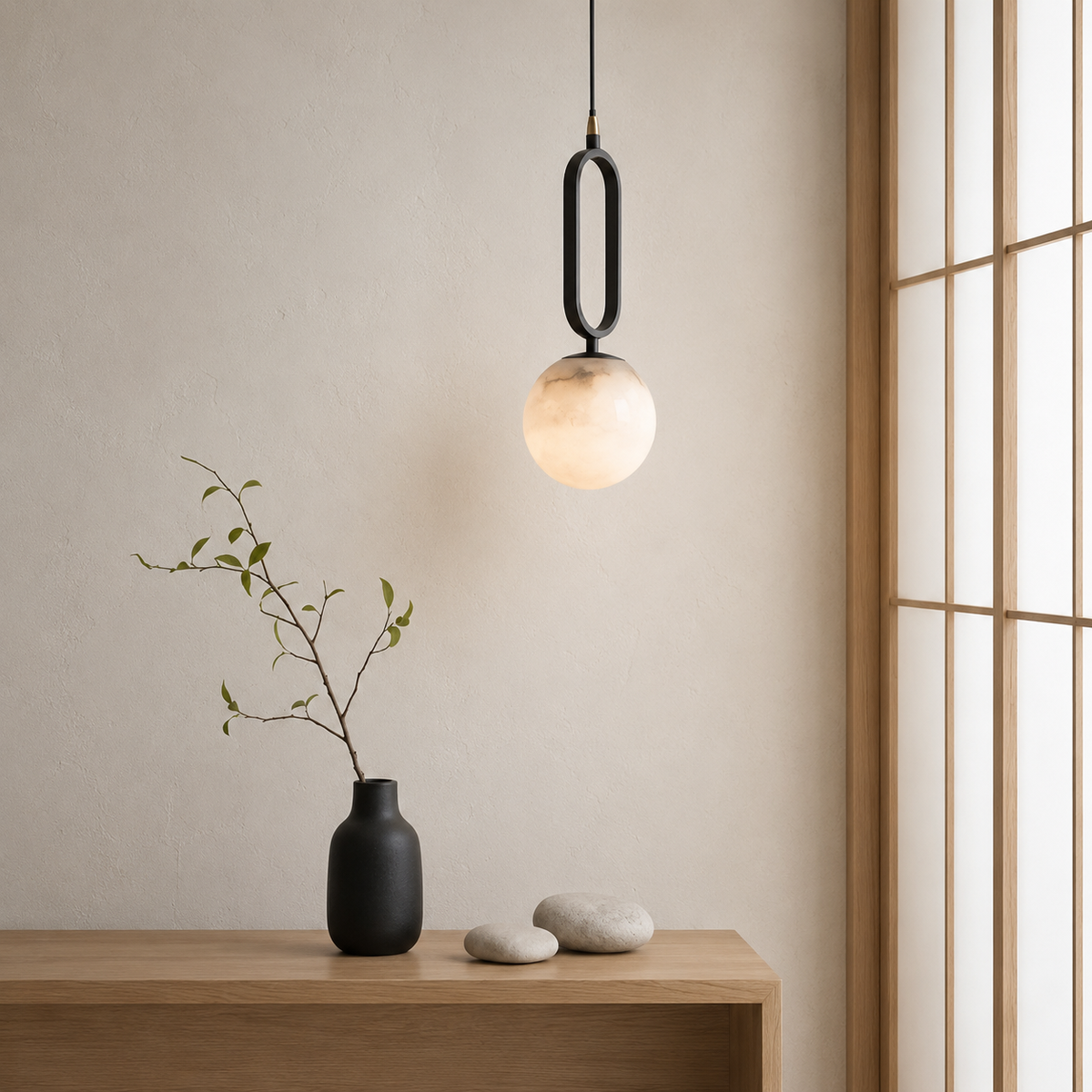 Sandio Marble Pendant Light