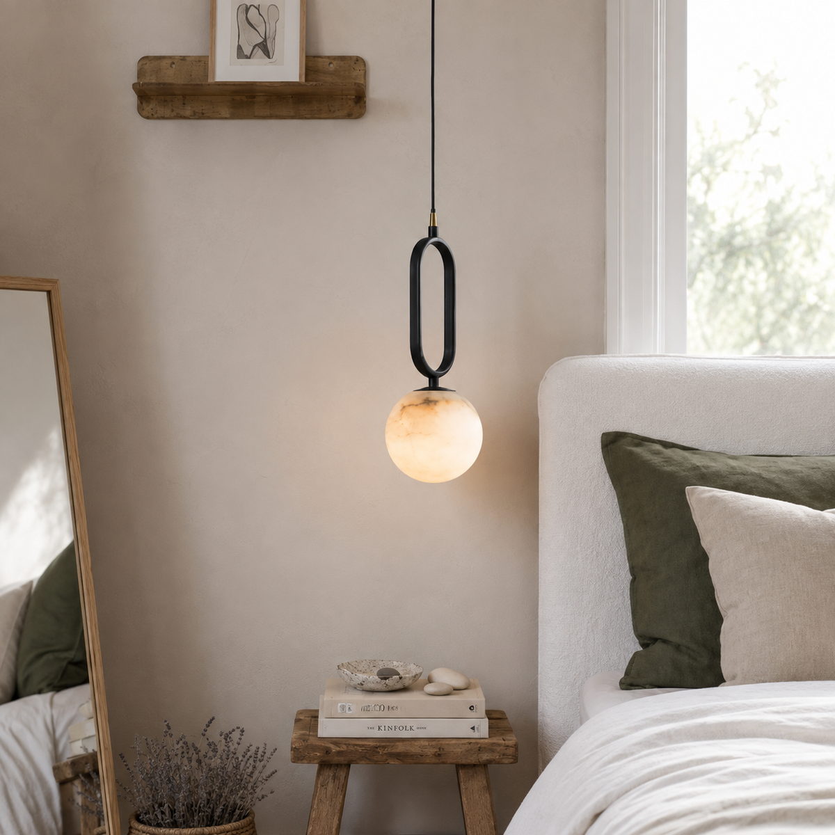 Sandio Marble Pendant Light