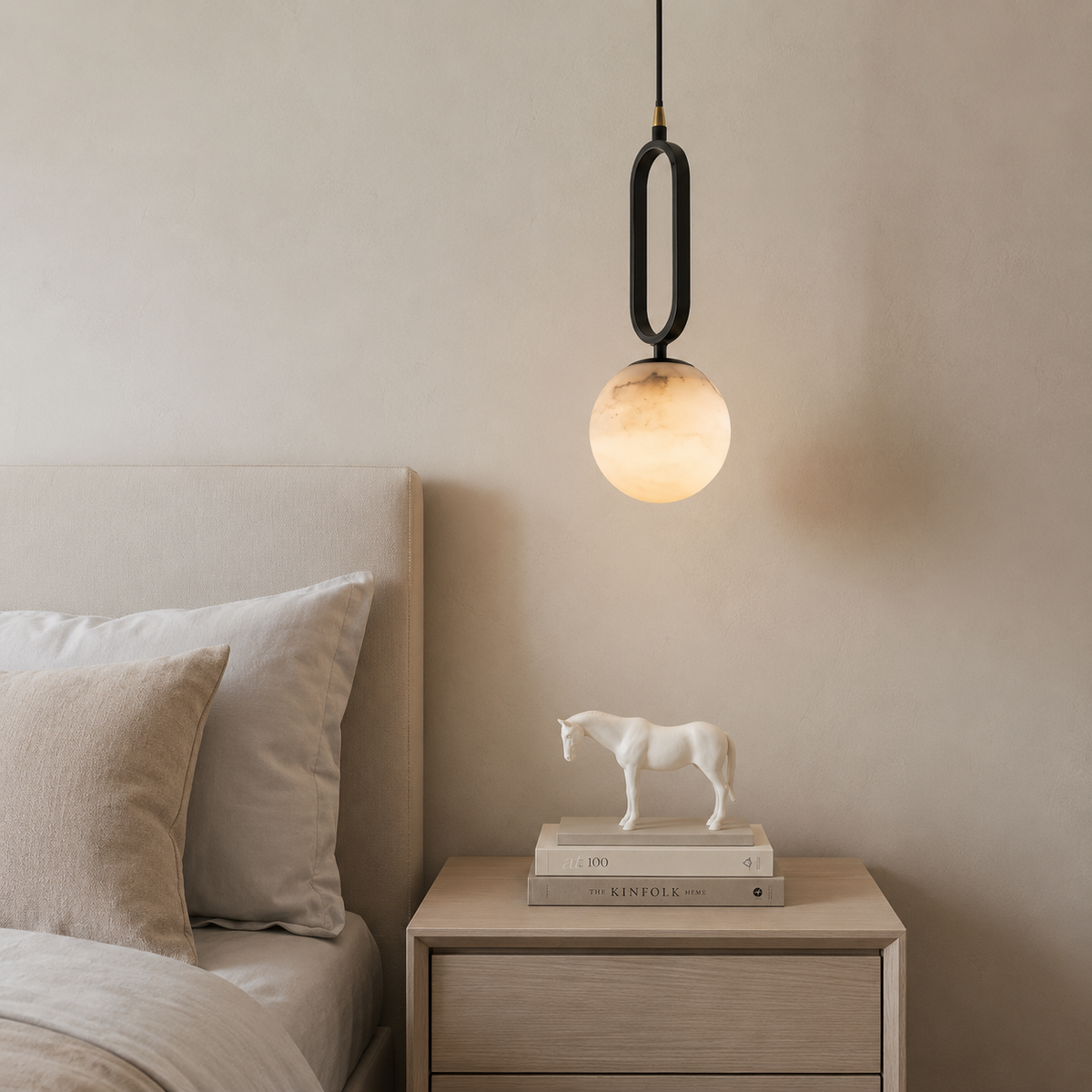 Sandio Marble Pendant Light