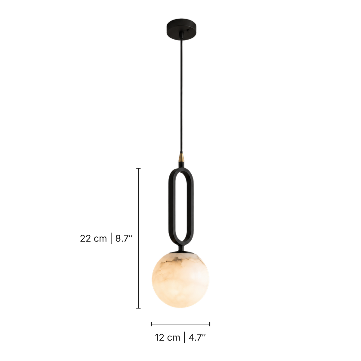 Sandio Marble Pendant Light