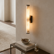 Solid Marble Cilinder Wall Light