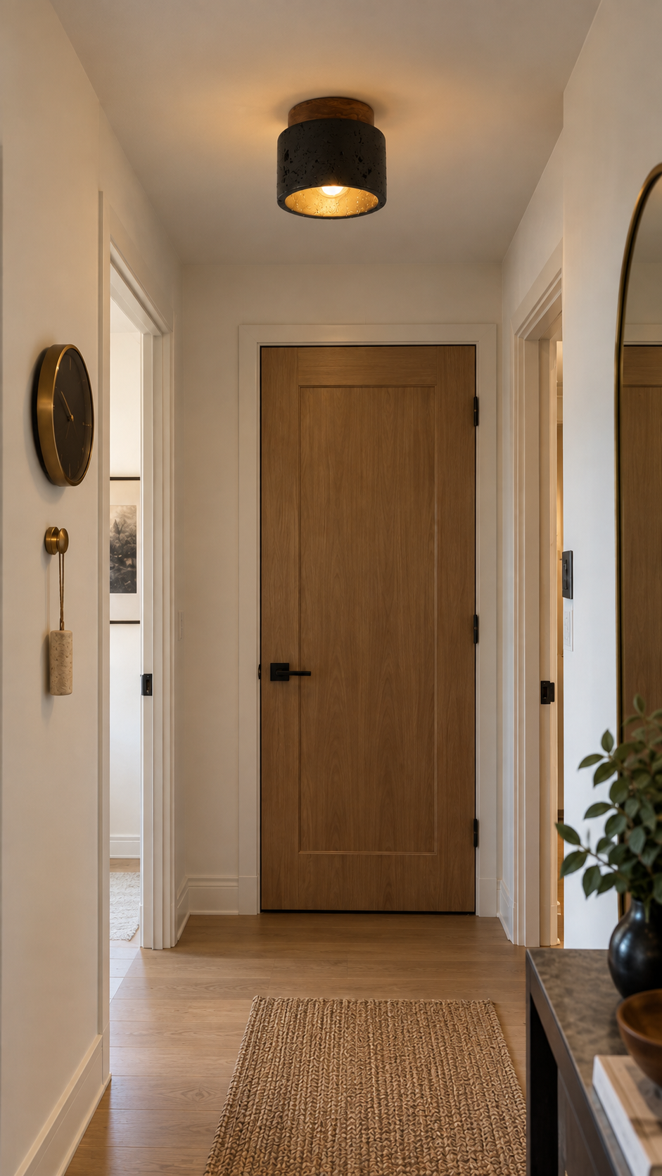 Travertine spot light