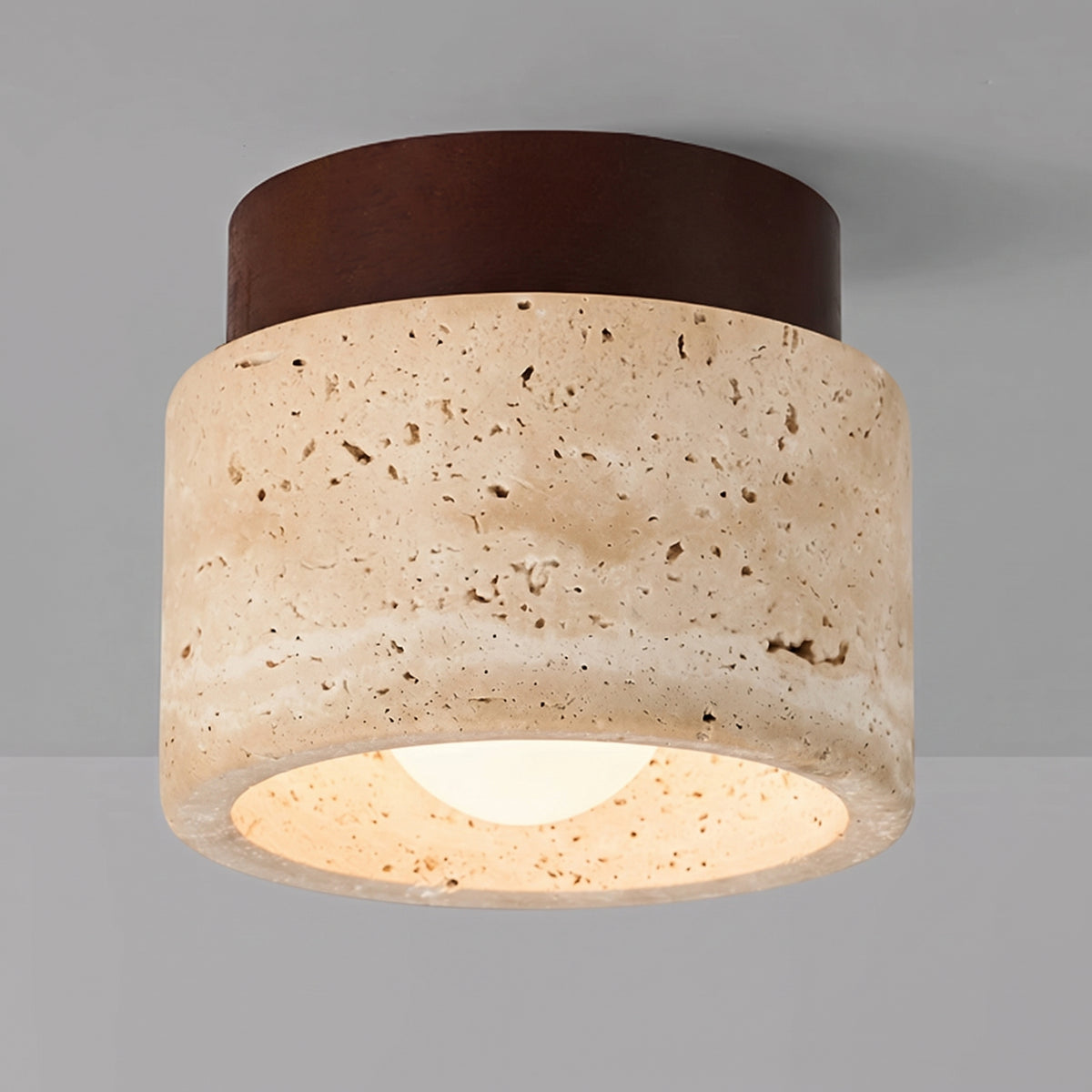 Travertine spot light