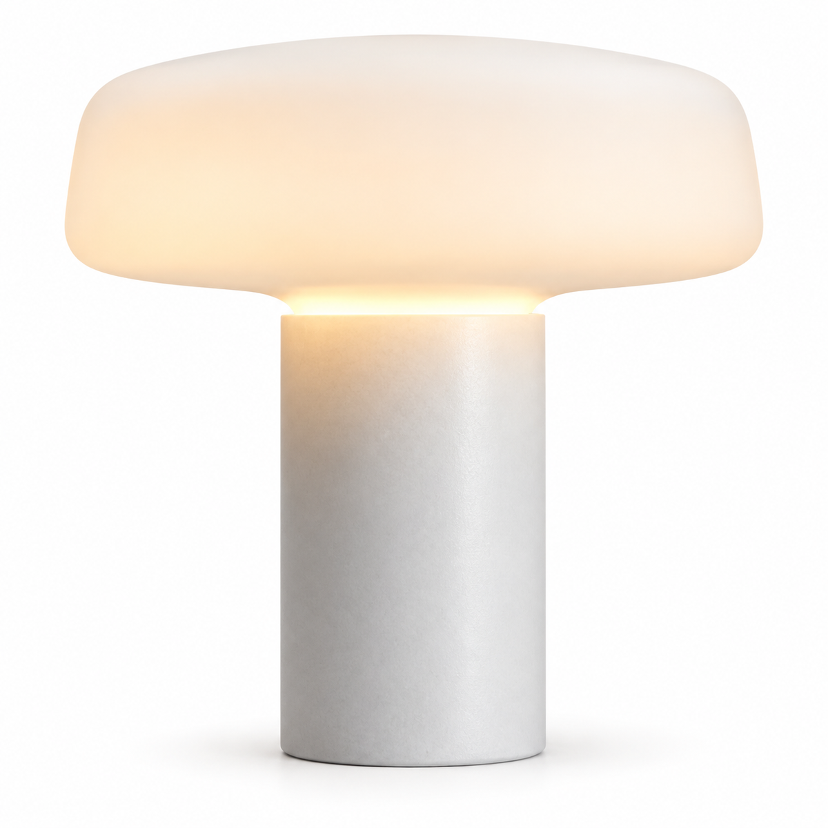 Velka dansk marmorbordlampe