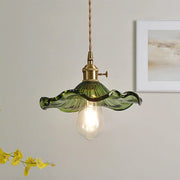 Vintage Hibiscus Pendant Light
