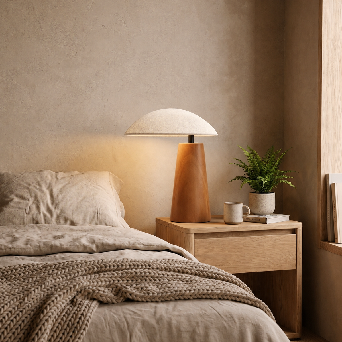 Wabi Sabi Cap Table Lamp