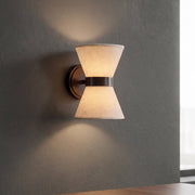 Wabi-Sabi Seiden-Wandleuchte