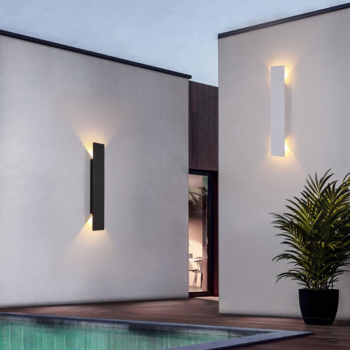Wasserdichte lineare LED-Wandleuchte