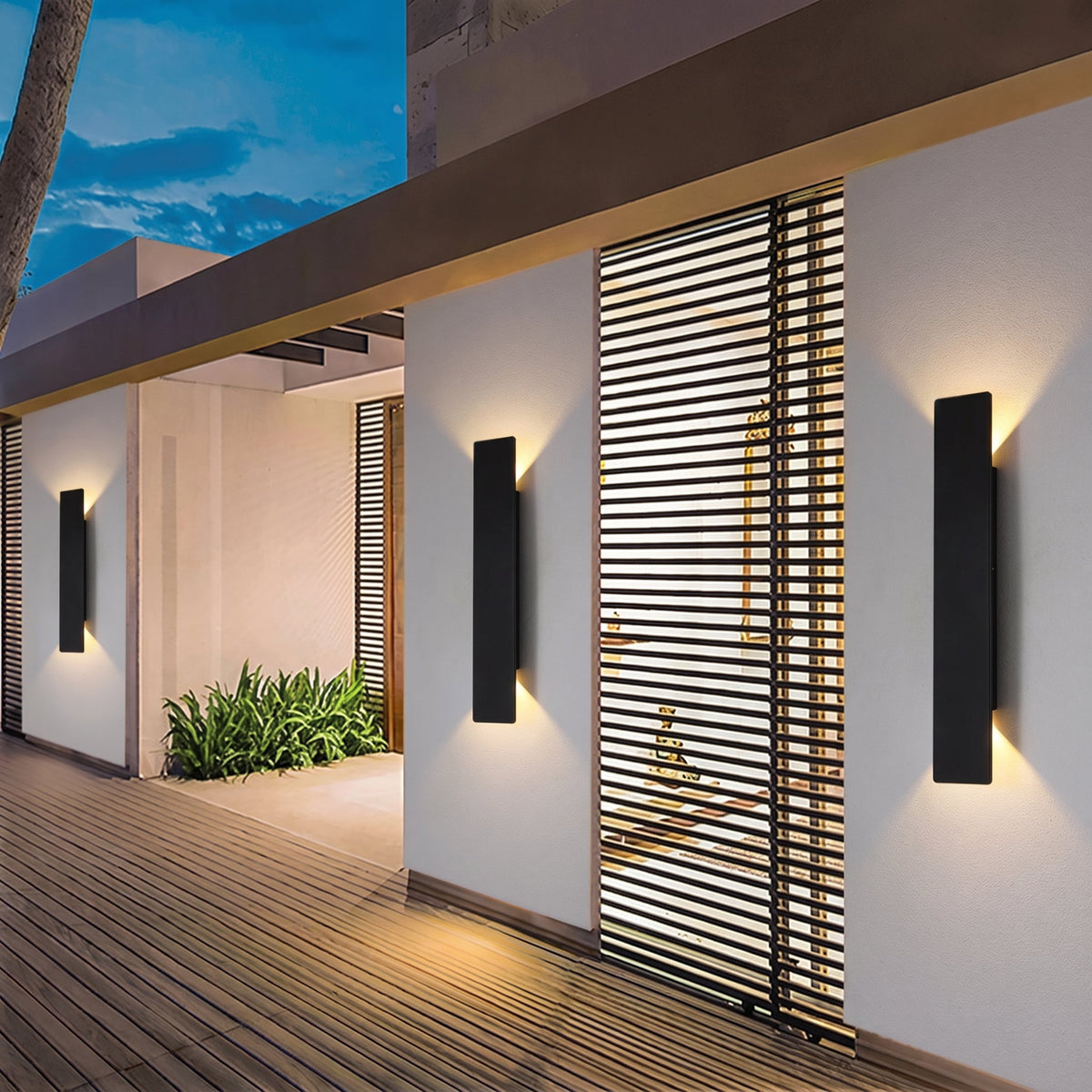 Wasserdichte lineare LED-Wandleuchte