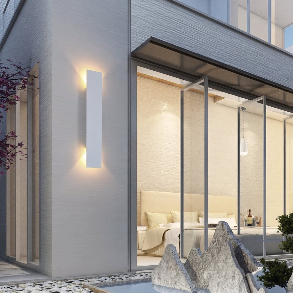 Wasserdichte lineare LED-Wandleuchte