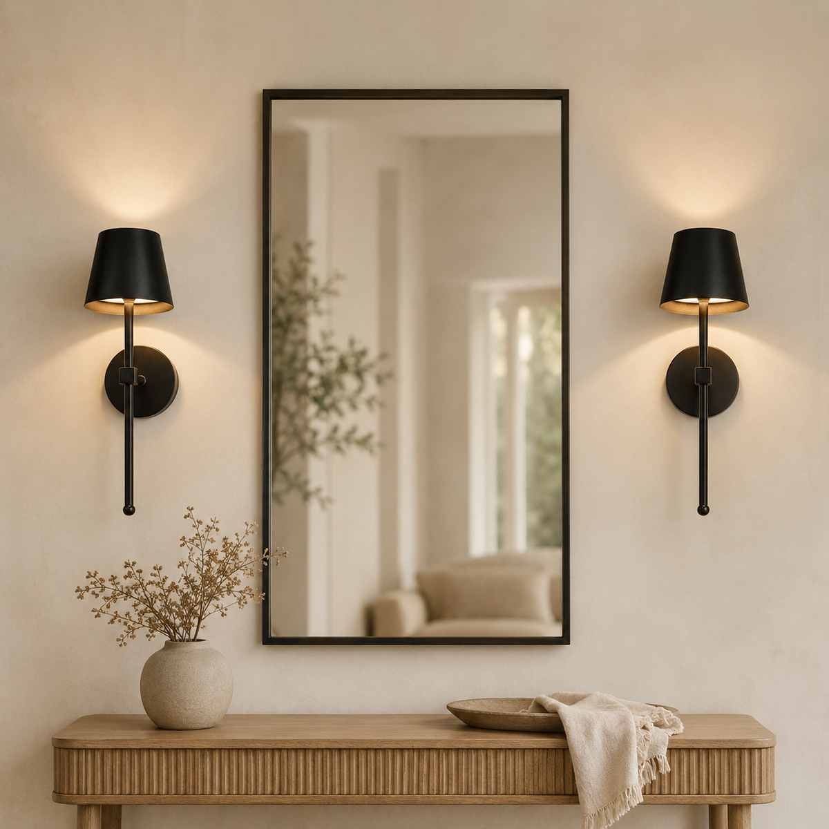 Wireless Rechargeable Wall Light